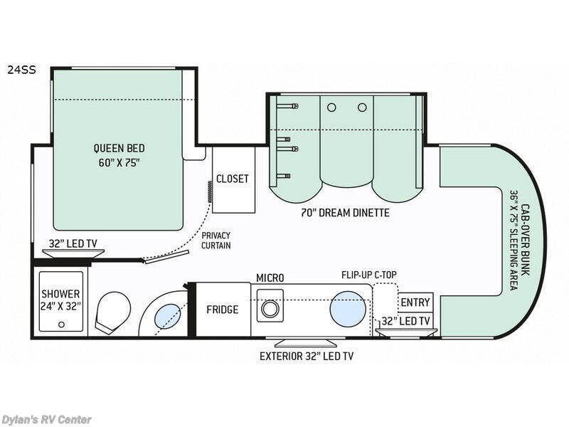 Call now about this 2018 Thor Siesta Sprinter 24SS! 2018 Thor Siesta Sprinter 24SS - Used Class C For Sale by Campers Inn RV Signature Collection in Sewell, New Jersey features Slideout