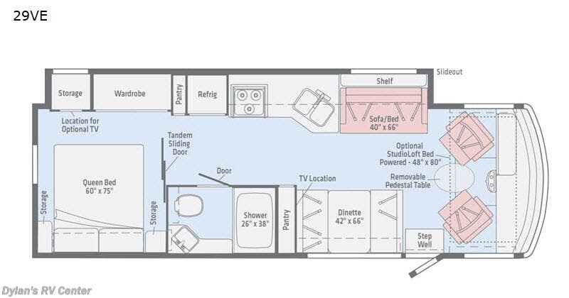 Call now about this 2019 Winnebago Vista 29VE! 2019 Winnebago Vista 29VE - Used Class A For Sale by Campers Inn RV Signature Collection in Sewell, New Jersey features Slideout