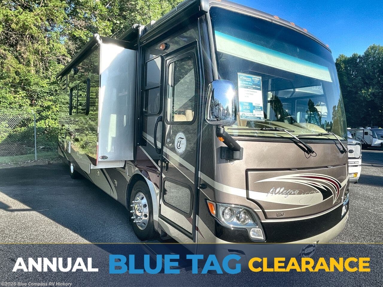 Call now about this 2013 Tiffin Allegro Breeze 32BR! 2013 Tiffin Allegro Breeze 32BR - Used Class A For Sale by Blue Compass RV Hickory in Claremont, North Carolina features Slideout