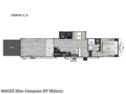 Call now about this 2025 Forest River Cherokee Wolf Pack 350PACK15! 2025 Forest River Cherokee Wolf Pack 350PACK15 - Used Toy Hauler For Sale by Blue Compass RV Hickory in Claremont, North Carolina features Slideout