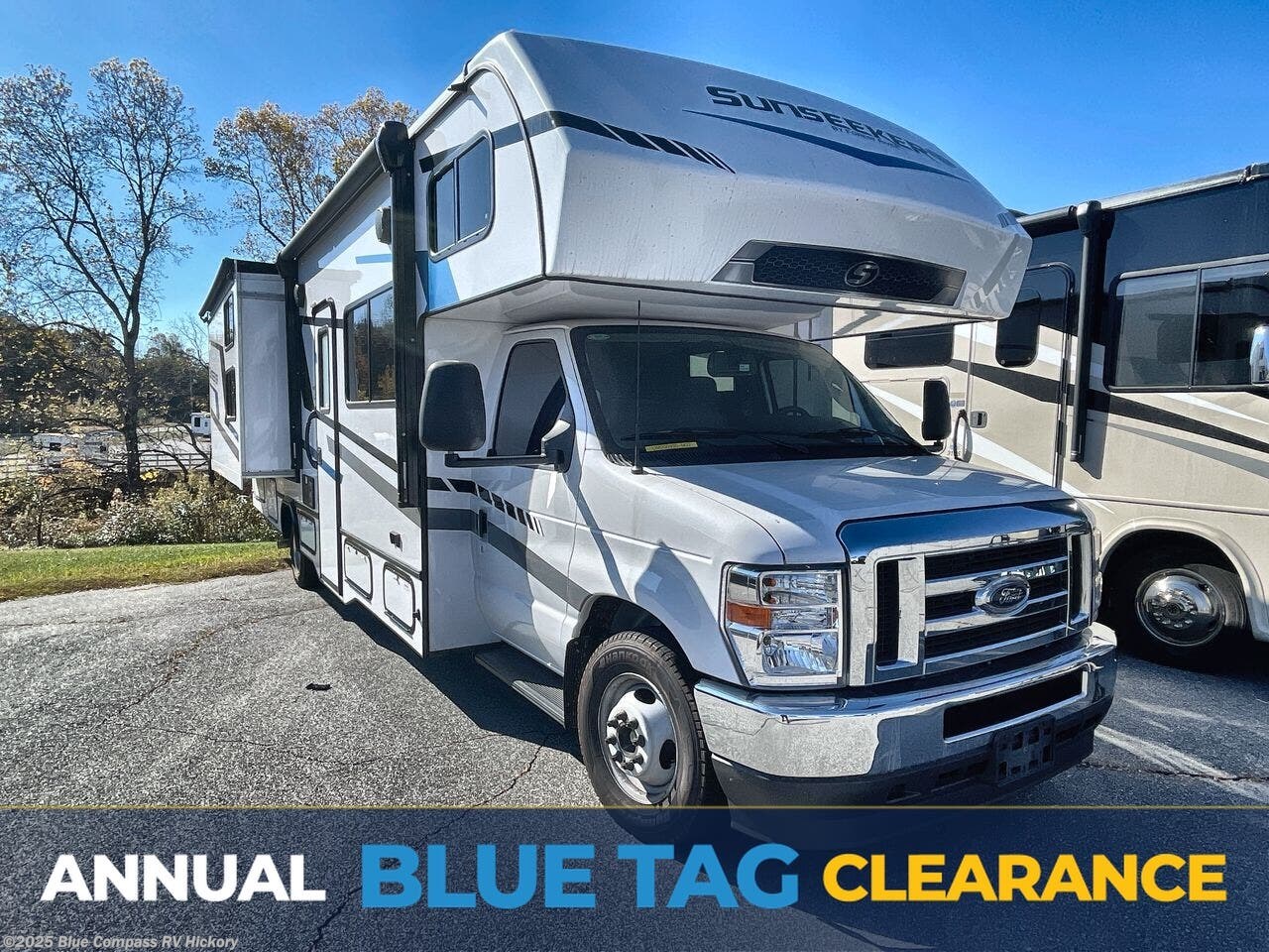 Email now about this 2024 Forest River Sunseeker LE 3250DSLE Ford! Used 2024 Forest River Sunseeker LE 3250DSLE Ford available in Claremont, North Carolina