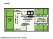 Call now about this 2022 Aliner Classic Sofa Bed! 2022 Aliner Classic Sofa Bed - Used Popup For Sale by Blue Compass RV Hickory in Claremont, North Carolina