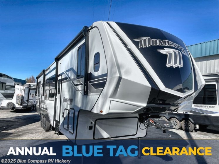 Email now about this 2026 Grand Design Momentum G-Class 394G! New 2026 Grand Design Momentum G-Class 394G available in Claremont, North Carolina