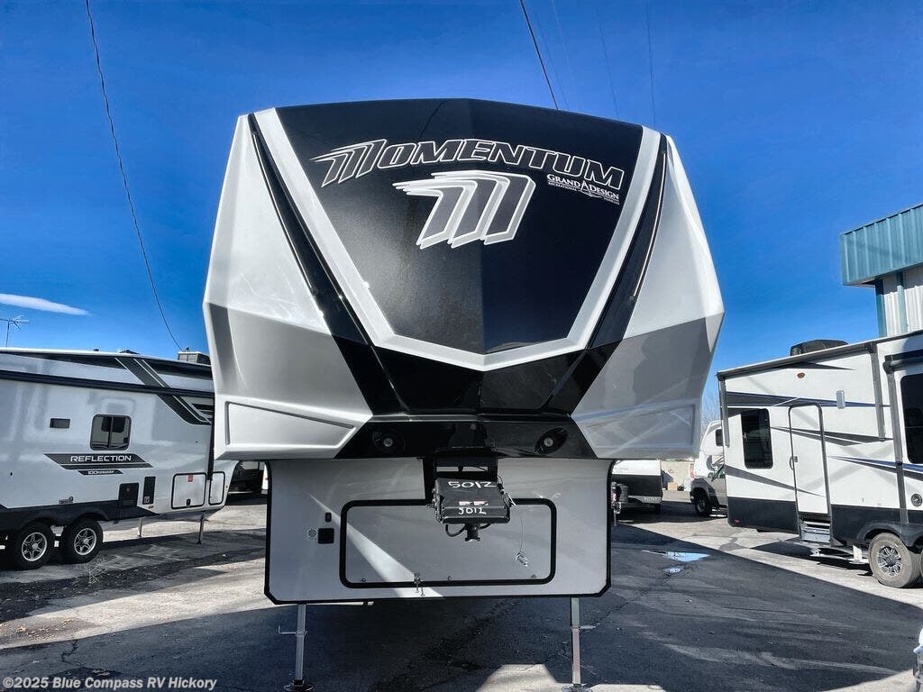 Contact us now about this 2026 Grand Design Momentum G-Class 394G! 2026 Momentum G-Class 394G by Grand Design from Blue Compass RV Hickory in Claremont, North Carolina