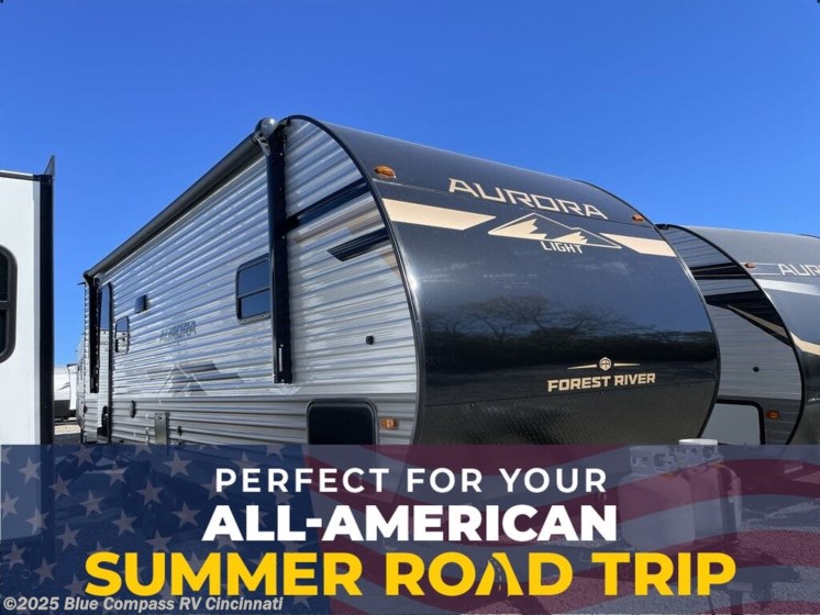 Email now about this 2025 Forest River Aurora Light 23MKS! New 2025 Forest River Aurora Light 23MKS available in Cincinnati, Ohio