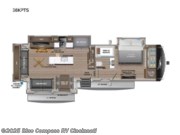 Call now about this 2025 Jayco Pinnacle 38KPTS! 2025 Jayco Pinnacle 38KPTS - New Fifth Wheel For Sale by Blue Compass RV Cincinnati in Cincinnati, Ohio features Slideout