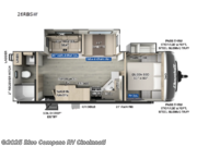 Call now about this 2025 Forest River Flagstaff Super Lite 26RBWS! 2025 Forest River Flagstaff Super Lite 26RBWS - New Travel Trailer For Sale by Blue Compass RV Cincinnati in Cincinnati, Ohio features Slideout