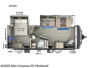 Call now about this 2025 Forest River Flagstaff Super Lite 26FKBS! 2025 Forest River Flagstaff Super Lite 26FKBS - New Travel Trailer For Sale by Blue Compass RV Cincinnati in Cincinnati, Ohio features Slideout