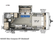 Call now about this 2025 Forest River Flagstaff Micro Lite 22FBS! 2025 Forest River Flagstaff Micro Lite 22FBS - New Travel Trailer For Sale by Blue Compass RV Cincinnati in Cincinnati, Ohio features Slideout