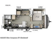 Call now about this 2025 Forest River Flagstaff Classic 826KBS! 2025 Forest River Flagstaff Classic 826KBS - New Travel Trailer For Sale by Blue Compass RV Cincinnati in Cincinnati, Ohio features Slideout