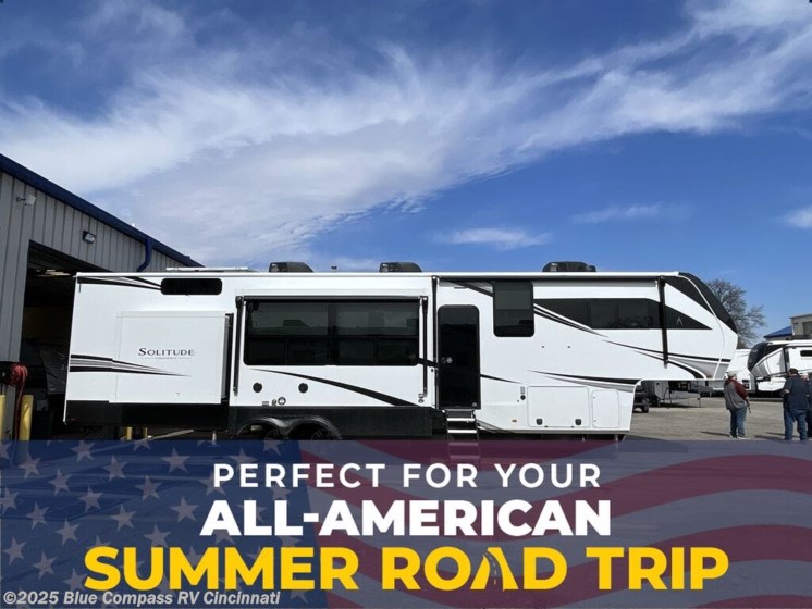 Email now about this 2025 Grand Design Solitude 391DL! New 2025 Grand Design Solitude 391DL available in Cincinnati, Ohio