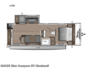 Call now about this 2025 Jayco Jay Feather 23RK! 2025 Jayco Jay Feather 23RK - New Travel Trailer For Sale by Blue Compass RV Cincinnati in Cincinnati, Ohio features Slideout