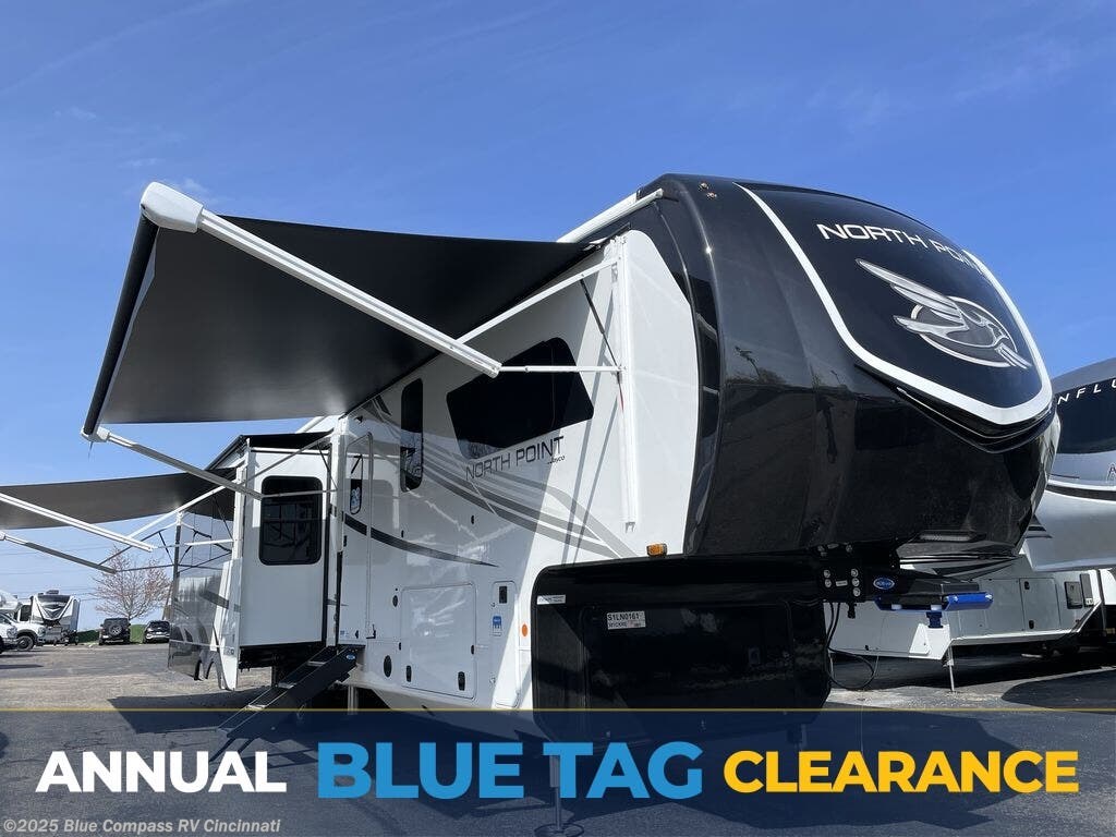 Email now about this 2025 Jayco North Point 381CKRE! New 2025 Jayco North Point 381CKRE available in Cincinnati, Ohio
