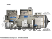Call now about this 2025 Forest River Flagstaff Super Lite 26BHW! 2025 Forest River Flagstaff Super Lite 26BHW - New Travel Trailer For Sale by Blue Compass RV Cincinnati in Cincinnati, Ohio features Slideout