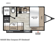 Call now about this 2025 Forest River Aurora Light 13RDX! 2025 Forest River Aurora Light 13RDX - New Travel Trailer For Sale by Blue Compass RV Cincinnati in Cincinnati, Ohio
