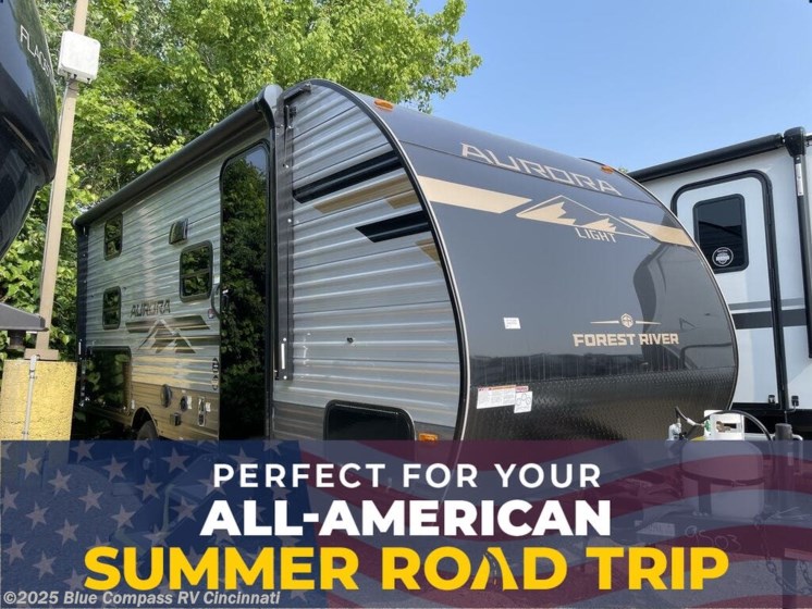 Email now about this 2025 Forest River Aurora Light 18BHS! New 2025 Forest River Aurora Light 18BHS available in Cincinnati, Ohio