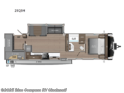 Call now about this 2026 Jayco Jay Feather 29QBH! 2026 Jayco Jay Feather 29QBH - New Travel Trailer For Sale by Blue Compass RV Cincinnati in Cincinnati, Ohio features Slideout
