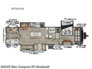 Call now about this 2026 Venture RV SportTrek Touring Edition STT343VIB! 2026 Venture RV SportTrek Touring Edition STT343VIB - New Travel Trailer For Sale by Blue Compass RV Cincinnati in Cincinnati, Ohio features Slideout