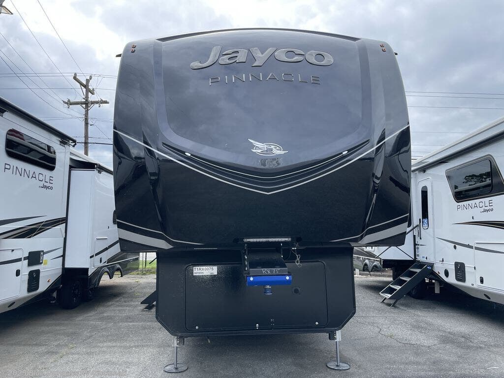 Contact us now about this 2025 Jayco Pinnacle 38FBRK! 2025 Pinnacle 38FBRK by Jayco from Blue Compass RV Cincinnati in Cincinnati, Ohio