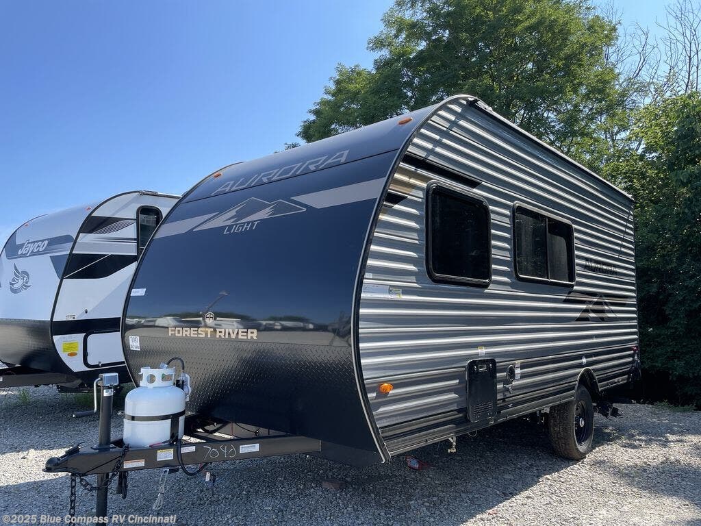 Contact us now about this 2025 Forest River Aurora Light 16BHX! 2025 Aurora Light 16BHX by Forest River from Blue Compass RV Cincinnati in Cincinnati, Ohio