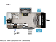 Call now about this 2026 Grand Design Imagine XLS 17MKE! 2026 Grand Design Imagine XLS 17MKE - New Travel Trailer For Sale by Blue Compass RV Cincinnati in Cincinnati, Ohio features Slideout