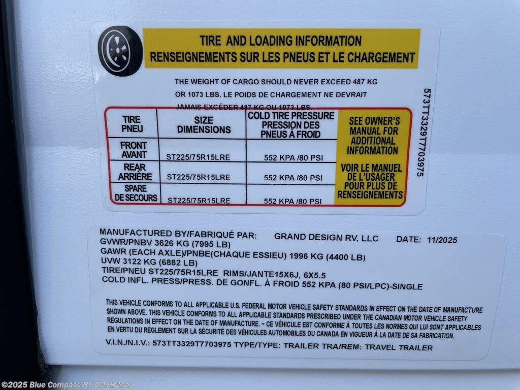 New 2026 Grand Design Transcend 265BHT available in Cincinnati, Ohio