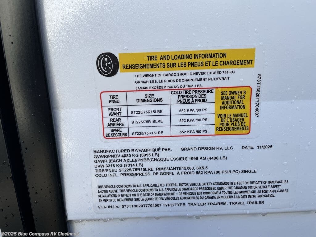 New 2026 Grand Design Transcend 295QBT available in Cincinnati, Ohio