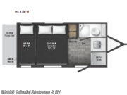 Call now about this 2023 Winnebago HIKE 100 H1316FB! 2023 Winnebago HIKE 100 H1316FB - Used Travel Trailer For Sale by Colonial Airstream & RV in Millstone Township, New Jersey