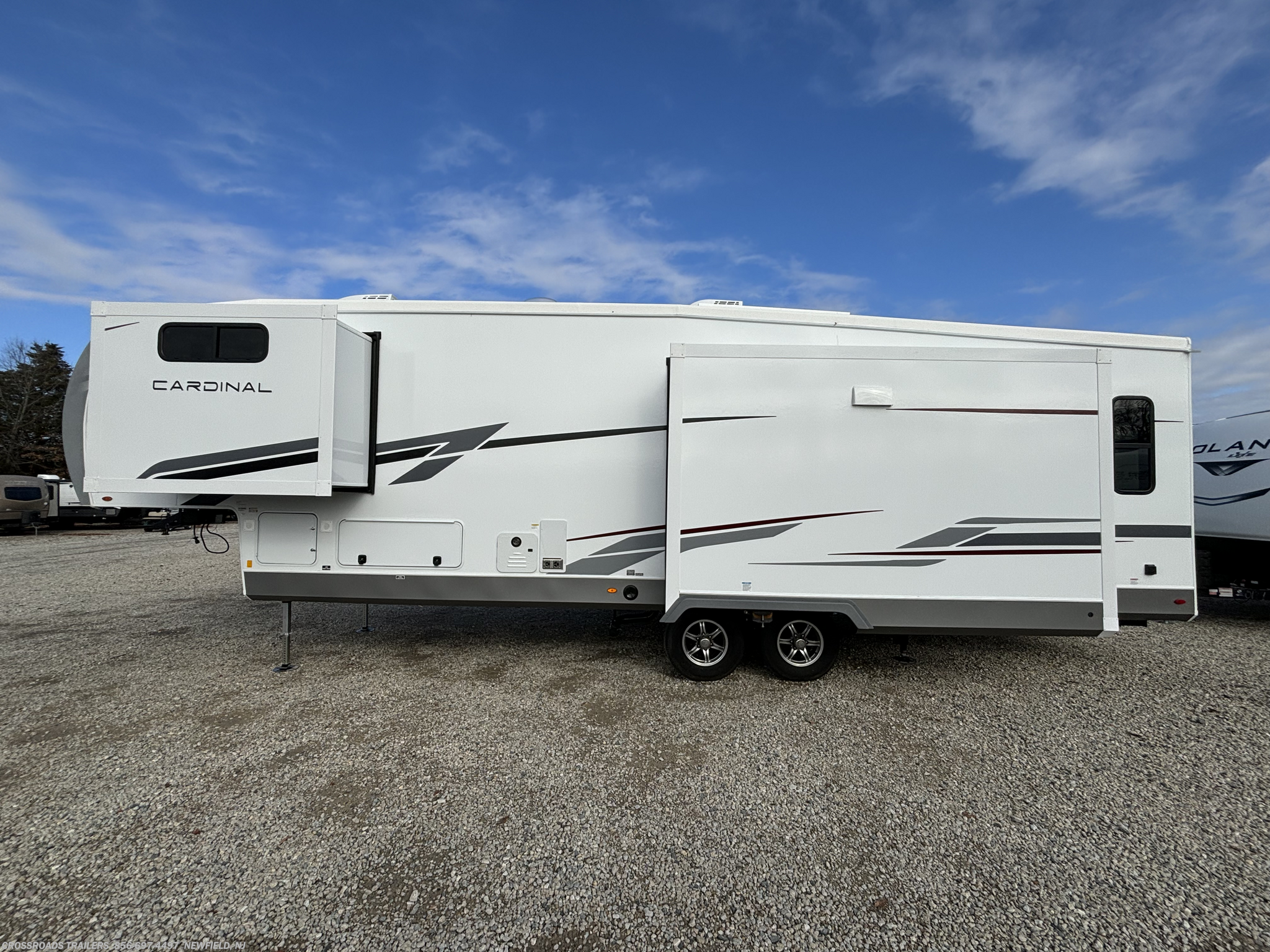 Call now about this 2025 Forest River Cardinal 32LIVE ! 2025 Forest River Cardinal 32LIVE - New Fifth Wheel For Sale by Crossroads Trailer Sales, Inc. in Newfield, New Jersey