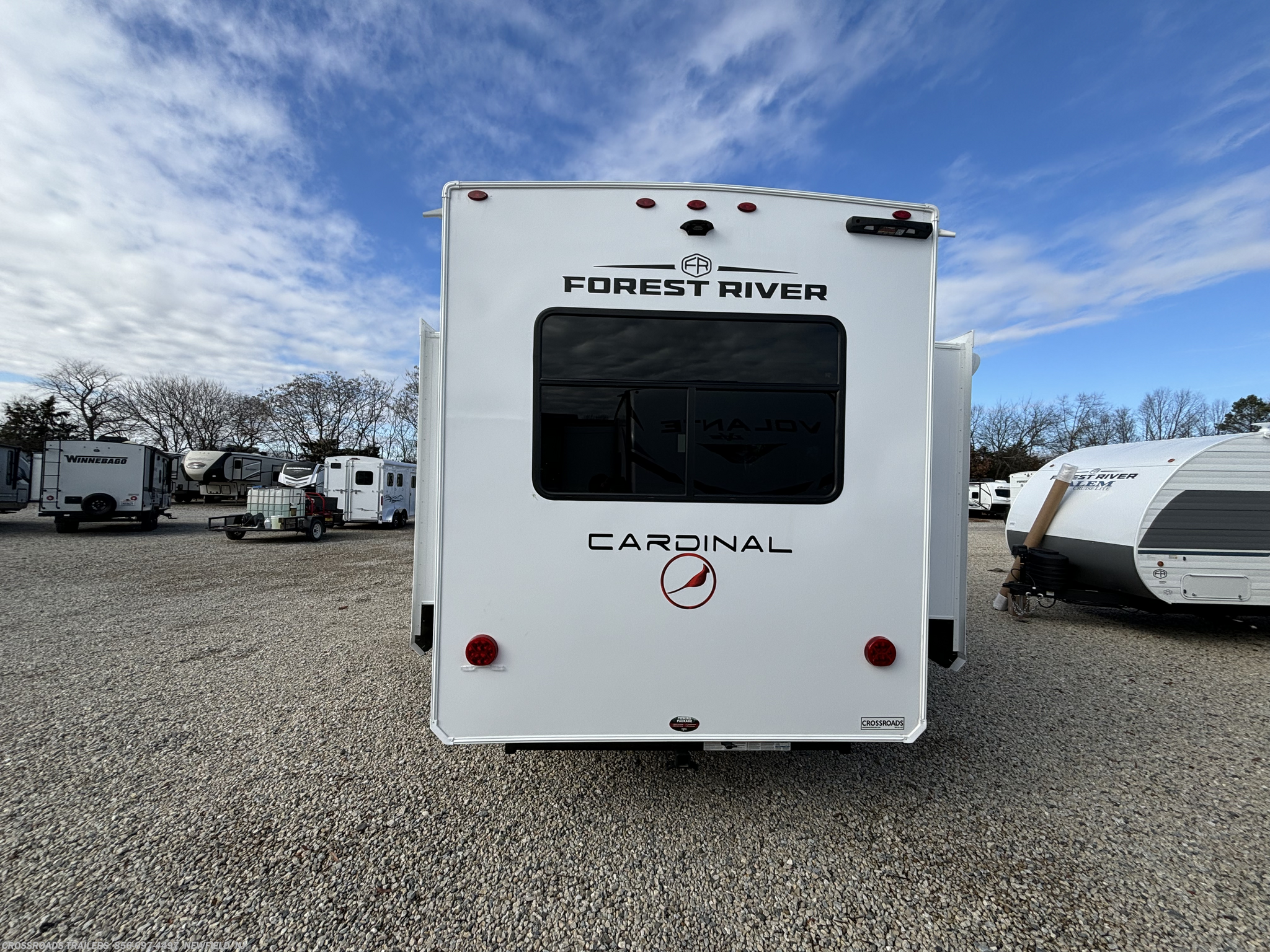 Contact us now about this 2025 Forest River Cardinal 32LIVE ! 2025 Cardinal 32LIVE by Forest River from Crossroads Trailer Sales, Inc. in Newfield, New Jersey