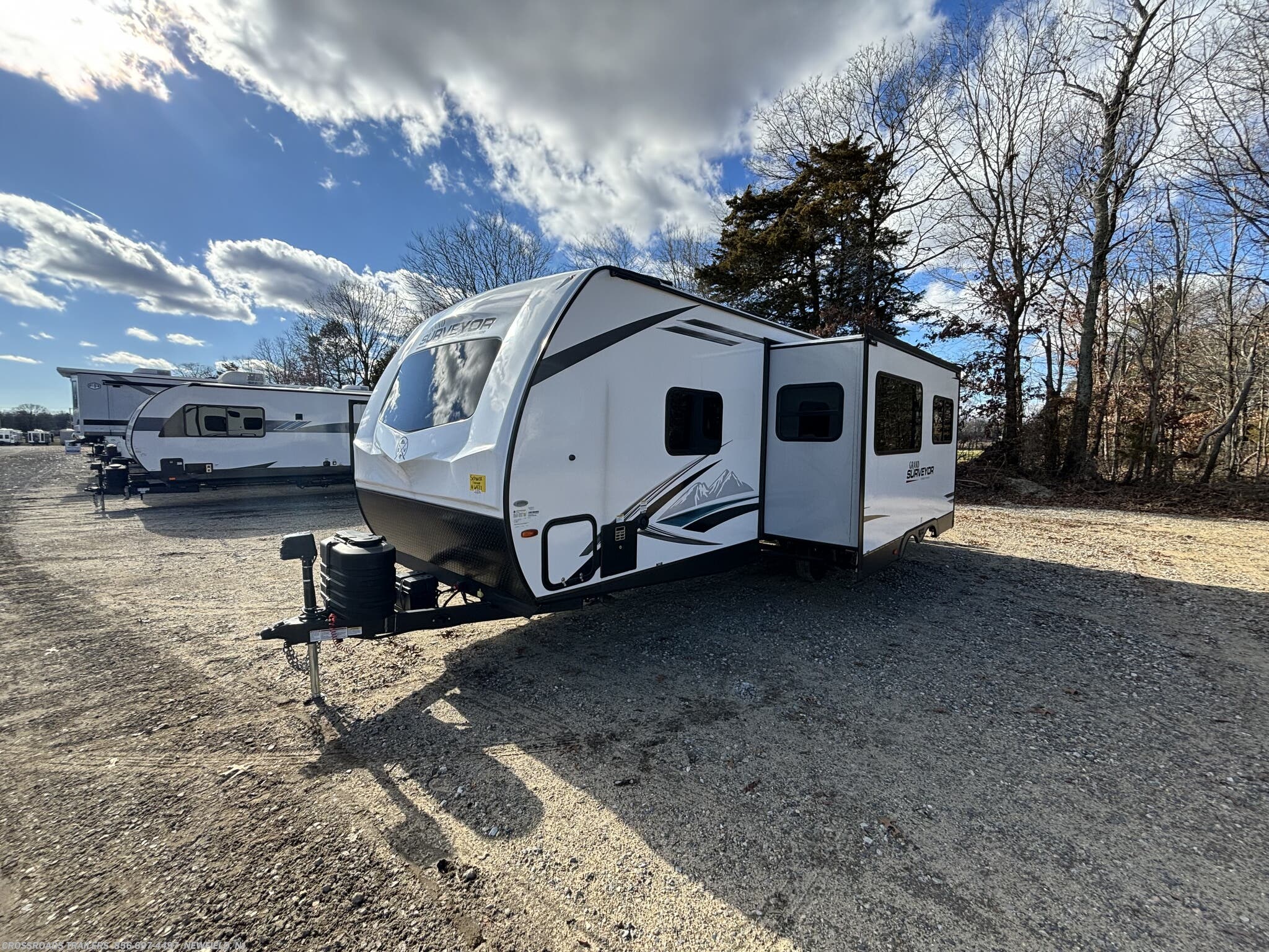 Contact us now about this 2023 Forest River Grand Surveyor 267RBSS! 2023 Grand Surveyor 267RBSS by Forest River from Crossroads Trailer Sales, Inc. in Newfield, New Jersey