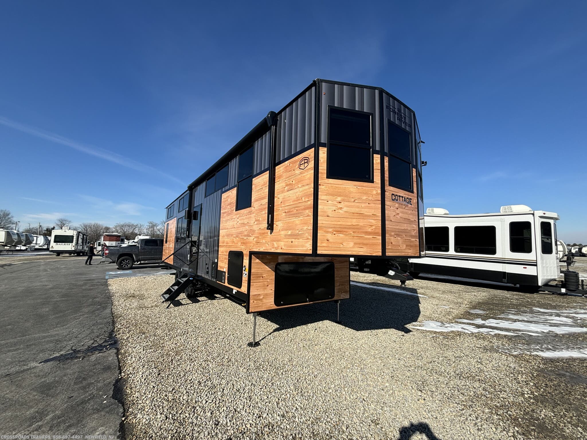 Email now about this 2025 Forest River Cedar Creek Cottage 41FWC! New 2025 Forest River Cedar Creek Cottage 41FWC available in Newfield, New Jersey
