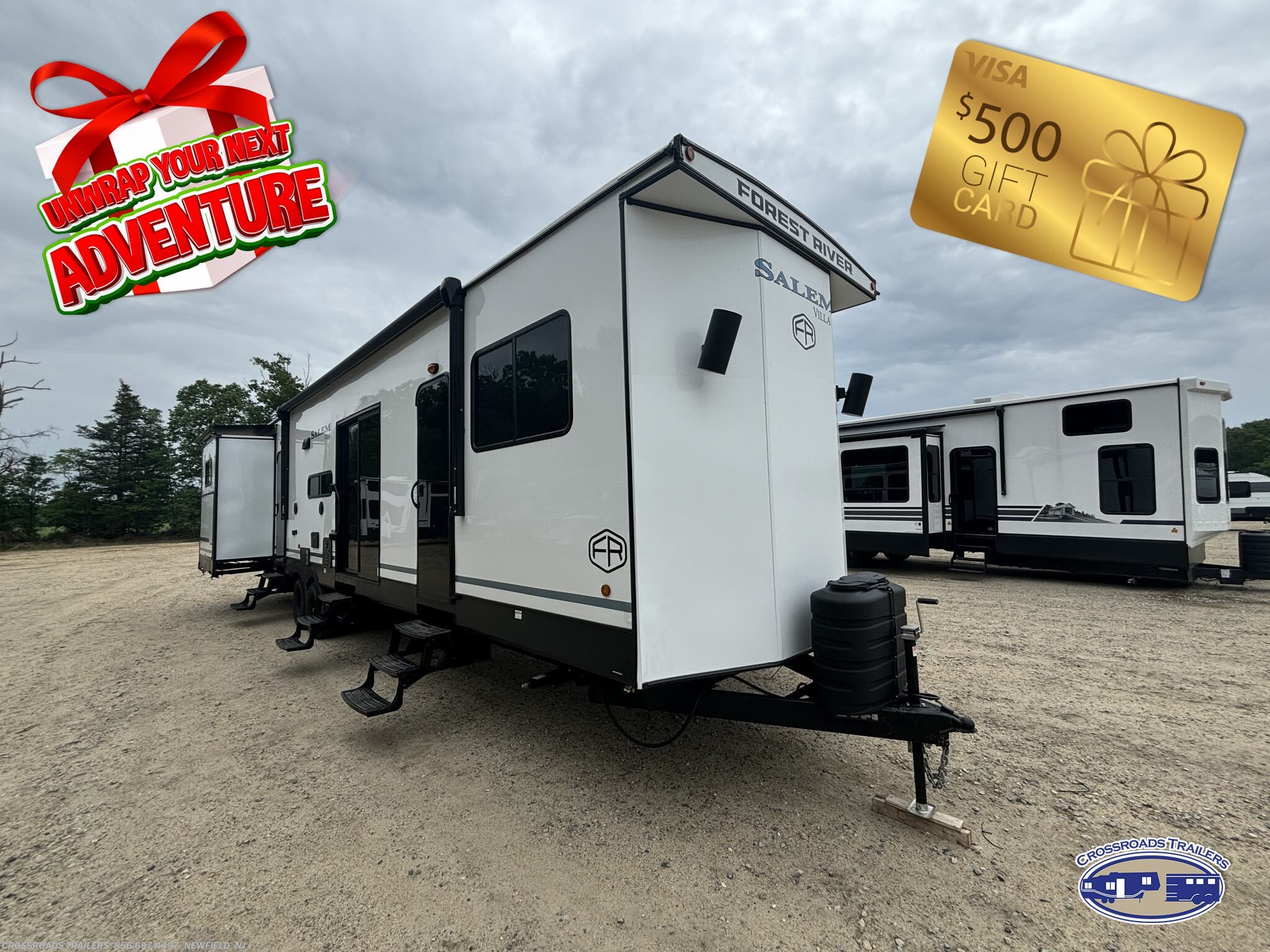 Email now about this 2025 Forest River Salem 42QBQ! New 2025 Forest River Salem 42QBQ available in Newfield, New Jersey