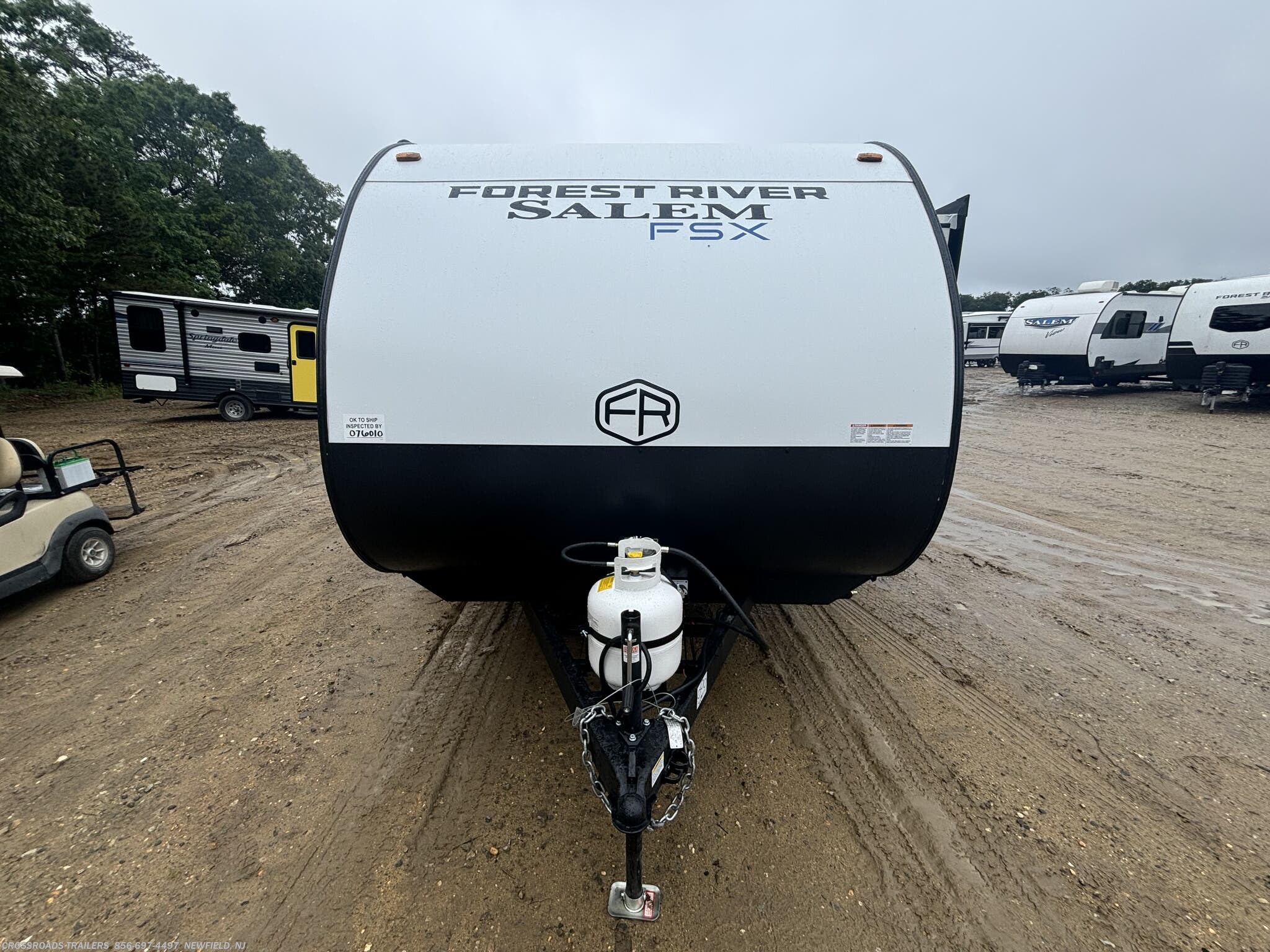 Call now about this 2025 Forest River Salem FSX 178BHSK! 2025 Forest River Salem FSX 178BHSK - New Travel Trailer For Sale by Crossroads Trailer Sales, Inc. in Newfield, New Jersey features U-Shaped Dinette, Roof Vents, Water Heater, Shower, Stove Top Burner
