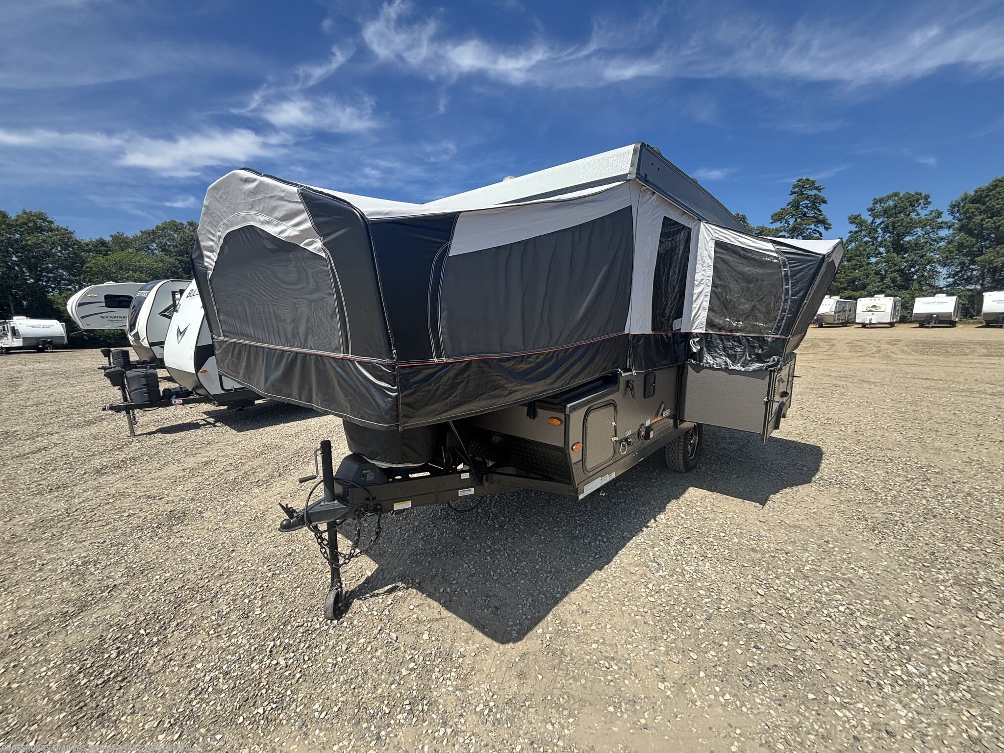 Contact us now about this 2022 Forest River Rockwood Extreme Sports Package 2318ESP! 2022 Rockwood Extreme Sports Package 2318ESP by Forest River from Crossroads Trailer Sales, Inc. in Newfield, New Jersey