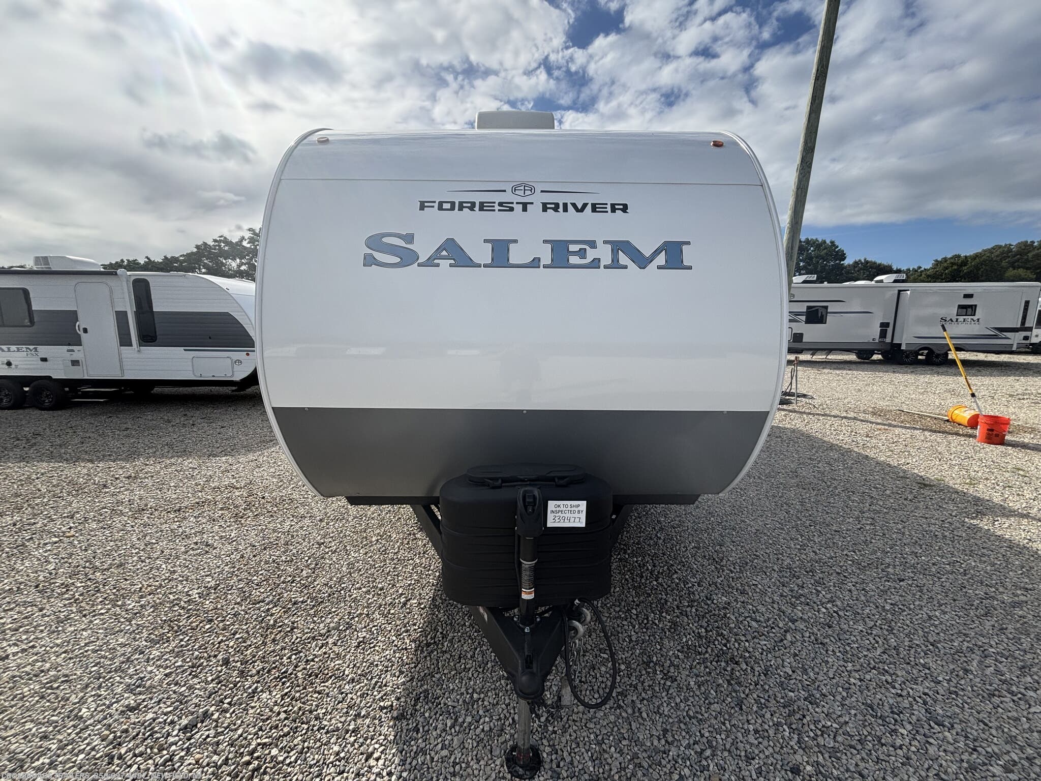 Call now about this 2026 Forest River Salem 300ICE! 2026 Forest River Salem 300ICE - New Travel Trailer For Sale by Crossroads Trailer Sales, Inc. in Newfield, New Jersey features Refrigerator, Propane, LP Detector, Solar Panels, Inverter
