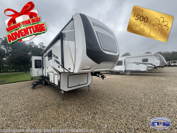 Email now about this 2021 Forest River Cedar Creek 388DB! Used 2021 Forest River Cedar Creek 388DB available in Newfield, New Jersey