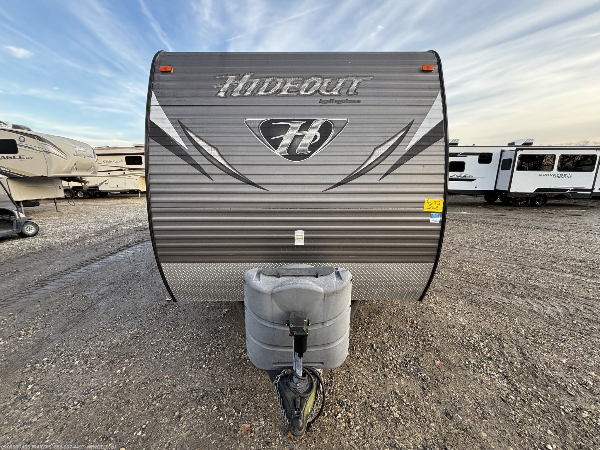 Call now about this 2014 Keystone Hideout 27DBS! 2014 Keystone Hideout 27DBS - Used Travel Trailer For Sale by Crossroads Trailer Sales, Inc. in Newfield, New Jersey