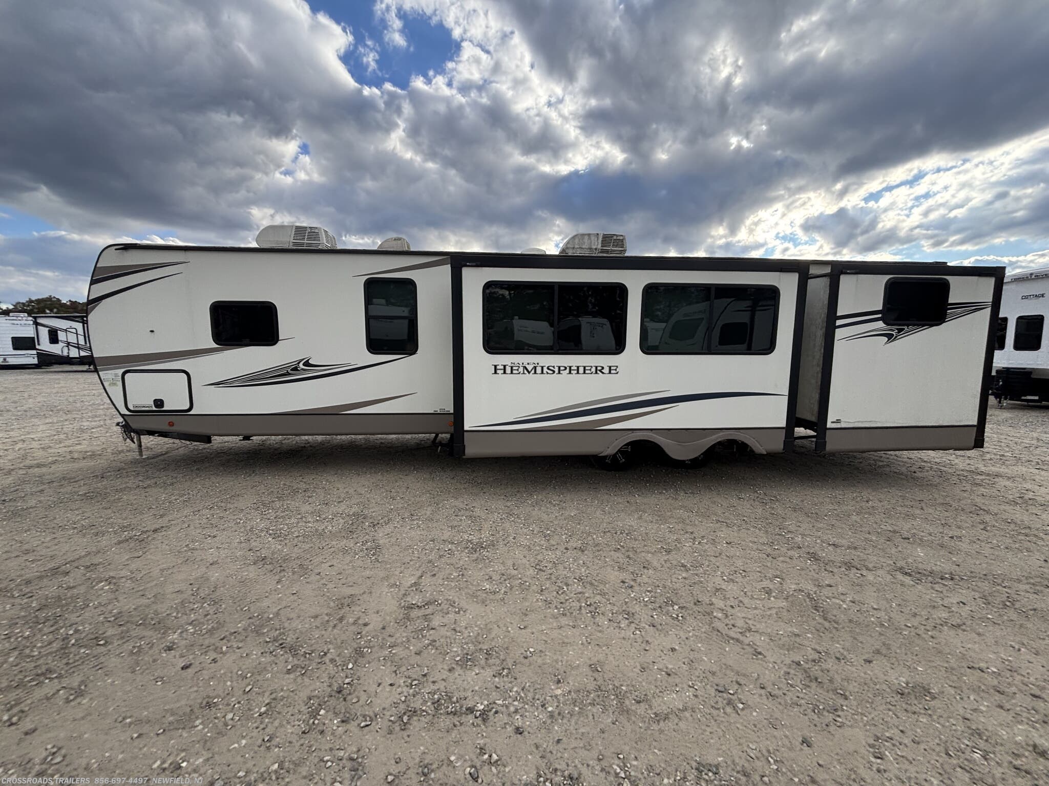 Used 2021 Forest River Salem Hemisphere 314BUD available in Newfield, New Jersey