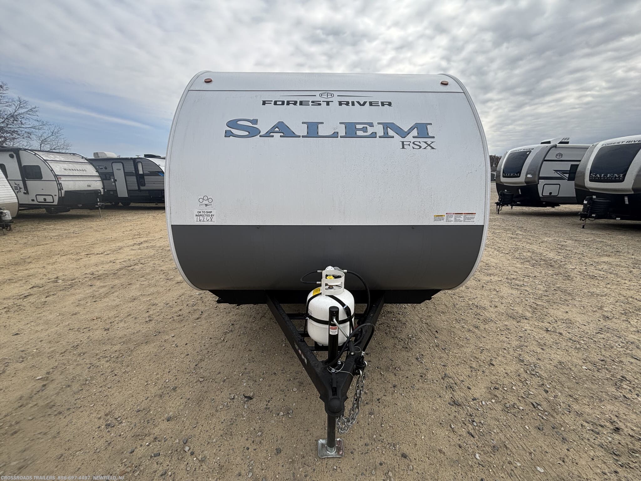 Call now about this 2026 Forest River Salem FSX 177ICE! 2026 Forest River Salem FSX 177ICE - New Travel Trailer For Sale by Crossroads Trailer Sales, Inc. in Newfield, New Jersey features Refrigerator, Fire Extinguisher, Stove Top Burner, Water Heater, Smoke Detector