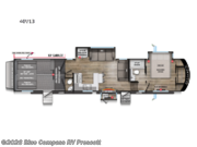 Call now about this 2026 Alliance RV Valor 40V13! 2026 Alliance RV Valor 40V13 - New Toy Hauler For Sale by Blue Compass RV Prescott in Prescott, Arizona features Slideout