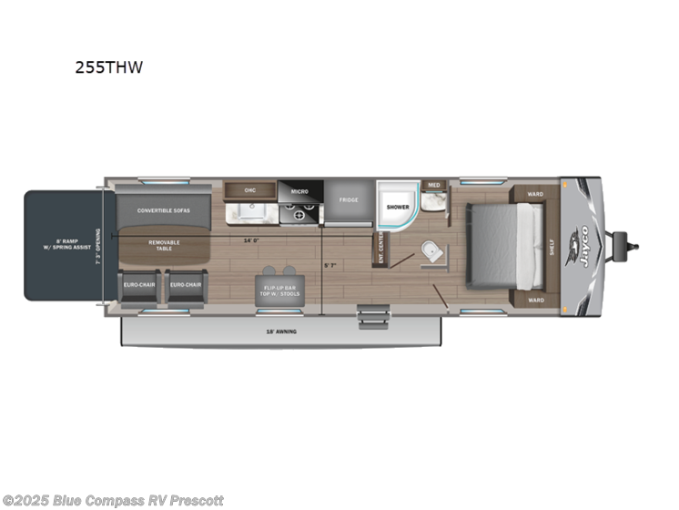 Email now about this 2025 Jayco Jay Flight 255THW! New 2025 Jayco Jay Flight 255THW available in Prescott, Arizona