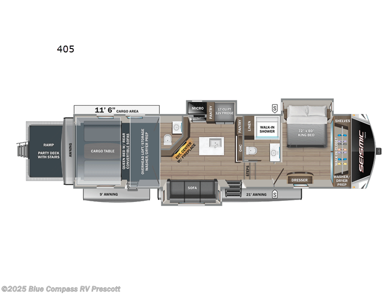 Email now about this 2025 Jayco Seismic 405! New 2025 Jayco Seismic 405 available in Prescott, Arizona