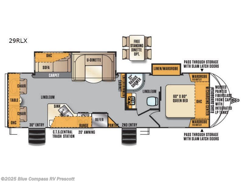 Call now about this 2017 Forest River Wildcat Maxx 29RLX! 2017 Forest River Wildcat Maxx 29RLX - Used Travel Trailer For Sale by Blue Compass RV Prescott in Prescott, Arizona features Slideout