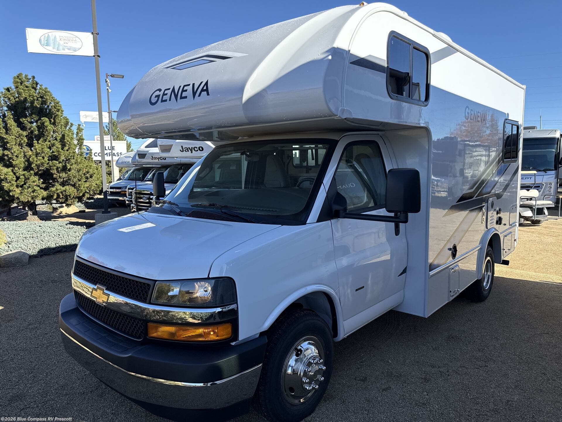Contact us now about this 2026 Thor Motor Coach Geneva 19VT Chevy! 2026 Geneva 19VT Chevy by Thor Motor Coach from Blue Compass RV Prescott in Prescott, Arizona