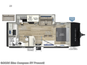 Call now about this 2026 Brinkley RV Model Ix 23! 2026 Brinkley RV Model Ix 23 - New Travel Trailer For Sale by Blue Compass RV Prescott in Prescott, Arizona features Slideout