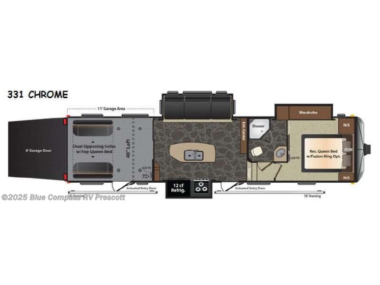 Email now about this 2014 Keystone Fuzion 331 Chrome! Used 2014 Keystone Fuzion 331 Chrome available in Prescott, Arizona