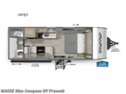 Call now about this 2026 Forest River Cherokee Wolf Pup 16FQW! 2026 Forest River Cherokee Wolf Pup 16FQW - New Travel Trailer For Sale by Blue Compass RV Prescott in Prescott, Arizona