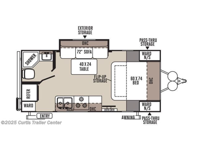 2018 Forest River Rockwood Mini Lite 2109s Rv For Sale In Schoolcraft Mi 49087 20 18a Rvusa Com Classifieds
