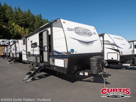 Accessories: INTERIOR - MORNING FOG,PACIFIC PACKAGE (OREGON ONLY),SPRINGDALE LEGACY PACKAGE,ARCTIC PACKAGE,SPARE TIRE KIT,POWER STABILIZER JACKS,SOLAR FLEX PROTECT,REFRIGERATOR - RV - 8 CF,RVIA SEAL - GO CAMPING,